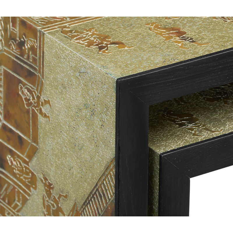 Fusion 2 - Piece Solid Wood Coffee Table Set