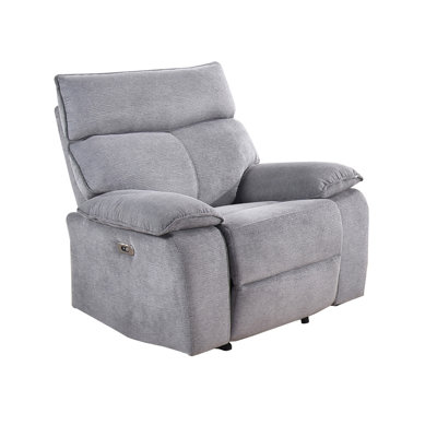 Fauteuil inclinable électrique, gris