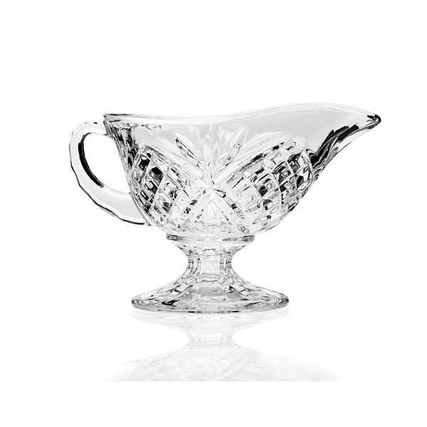 Dublin Crystal Gravy Boat 14oz