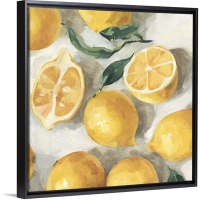 " Fresh Lemons II " by Emma Caroline Painting Print