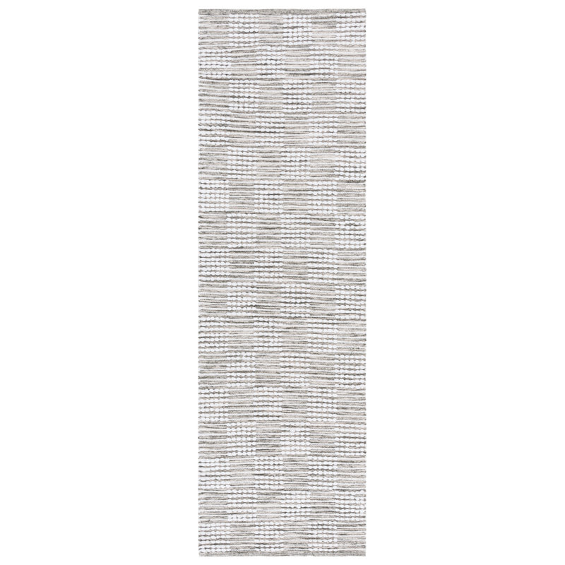 Tapis vert / ivoire Pearla 979, Tapis de couloir 2 pi 3 po x 8 pi