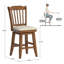 Tabouret pivotant Fortville-989695888-969688339