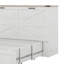 Grand lit escamotable style ferme avec station de charge, lit plateforme pliable avec tiroir de rangement spacieux-934287228