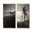 «Power Lines Mimalisme», ensemble de 2 reproductions d'art sur toile-1347306049-1347306053