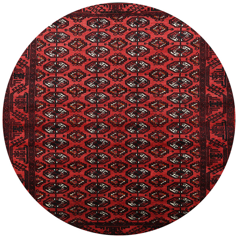 Oriental Indoor Rug, Round 7'