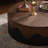 30.31" Round Coffee Table with Pedestal Base-2014084693