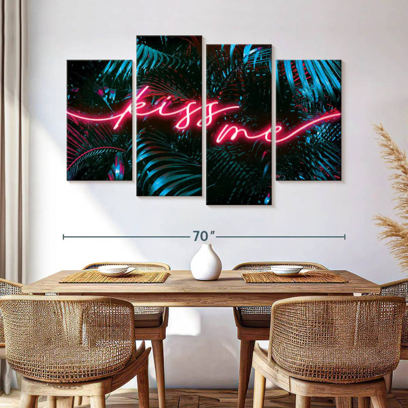Tergel Kiss Me Neon, H 42 po x l 68 po