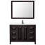 Ensemble de meuble-lavabo simple 48 po avec miroir Daria-97900687-97900695