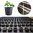 500PCS Plant Nursery Pots, Black Soft Plastic Seedling Pot With Drain Holes For For Indoor/Outdoor Use, Flower Plant Container For Succulents, Cuttings, Transplanting, Home Garden-562496480