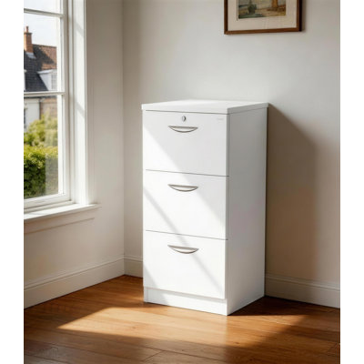 Effie 48cm Wide 3 -Drawer File Cabinet