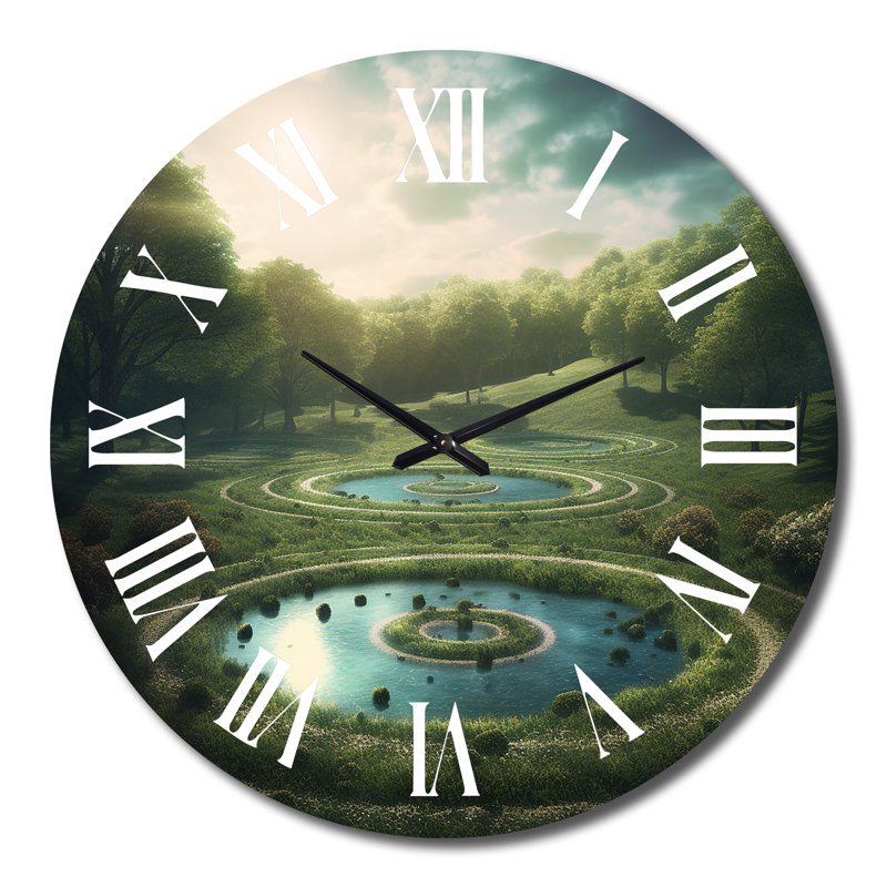 Horloge murale Blossoming, Grand