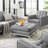 Loft Tufted Vegan Leather Ottoman-1981031100