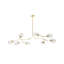 Luminaire suspendu moderne à 8 lumières Deth-850658185