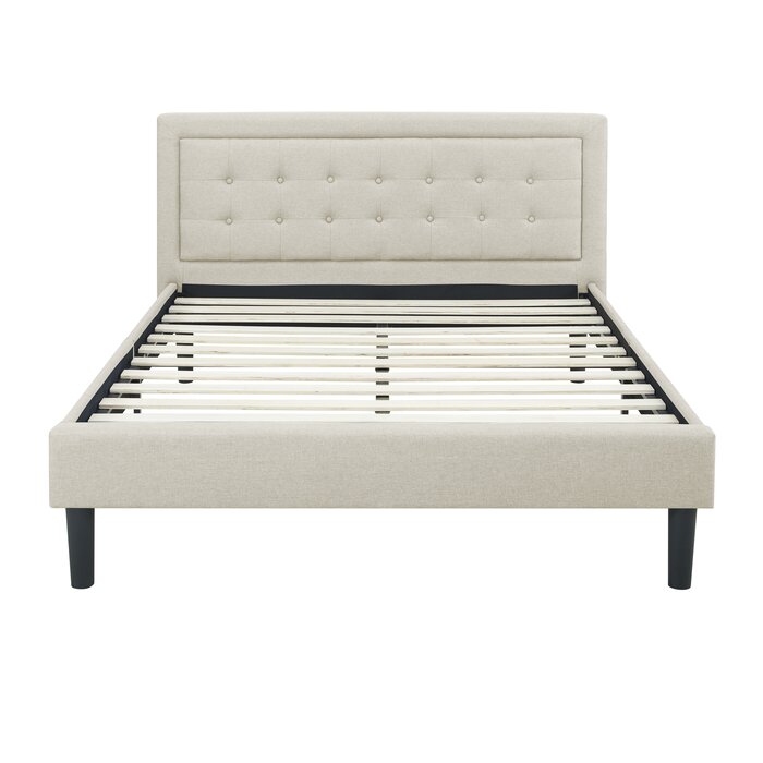 Ebern Designs Strickler Upholstered Platform Bed & Reviews | Wayfair