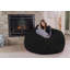 Fauteuil à billes - Fauteuil à billes rond rembourré en mousse à mémoire de forme avec housse amovible et lavable à la machine - Fauteuil à billes avec housse en microfibre douce - Plusieurs tailles et plusieurs tissus lavables à la machine-2127524612-2145937786