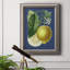Citron français sur bleu marine I - reproduction d'art sur toile-1487724428