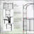 Versatile Metal Garden Arch With Lockable Gate For Various Decorations