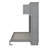 Queen-Sized Murphy Bed Featuring Spacious Upper Cabinetry-789481806