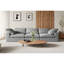 Canapé rembourré en tissu F-Concept Chenille