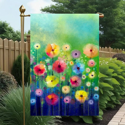Drapeau décoratif doux à double face, 12 po x 18 po