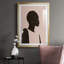 Silhouette rose II par - impression sur-226474364-226474365