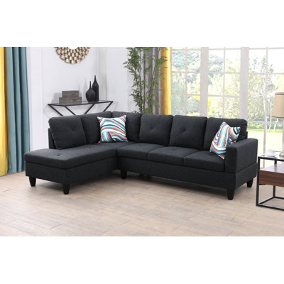 Adaleah 33" Wide Sofa & Chaise