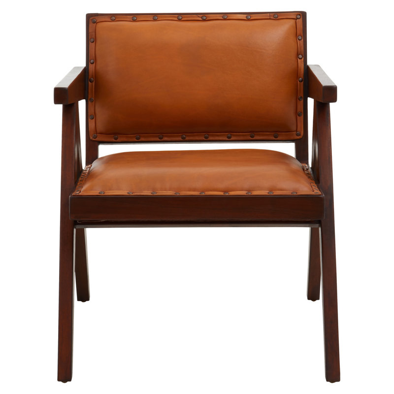 Waylan Leather Accent Chair