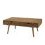 Stuttgart Solid Wood Four Leg Coffee Table with Storage