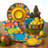 Certified International Sierra Set/4 Ice Cream Bowl  4 Asst.