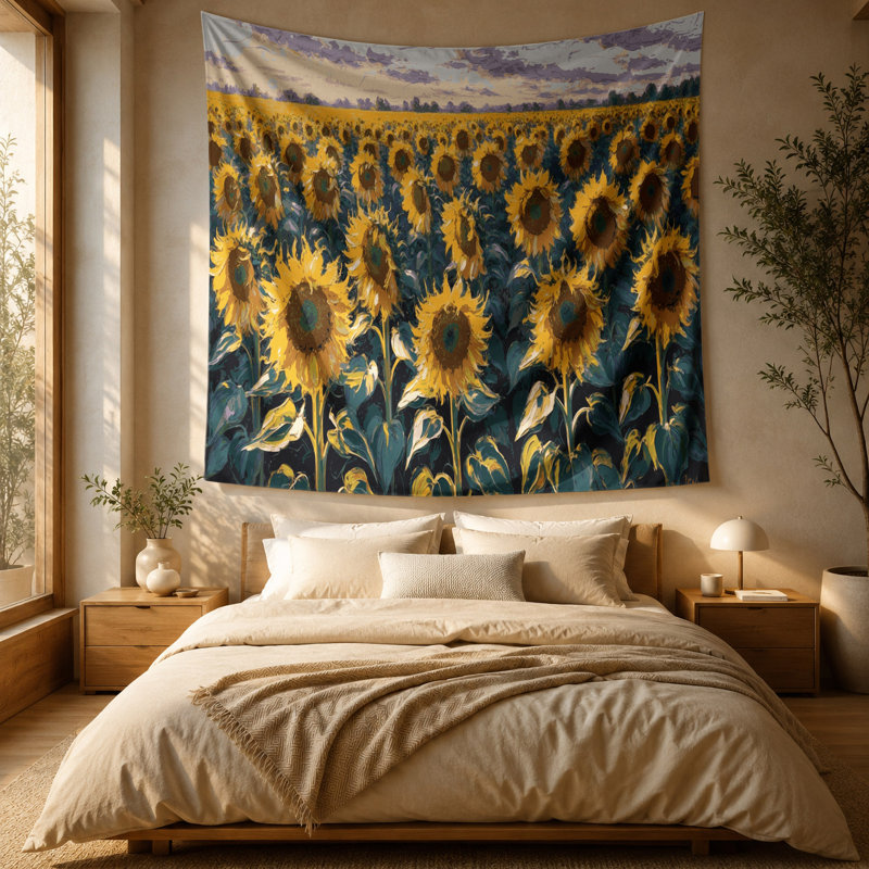 Tapisserie murale «Thanksgiving», 88 po x 104 po
