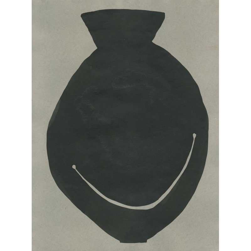 «Big Smile II» par Kate Roebuck - impression d'un cadre photo sur papier, Cadre noir, H 36 po x l 28 po