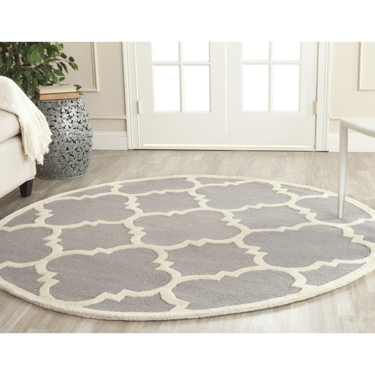 Cannen Hand Tufted Wool Geometric Rug