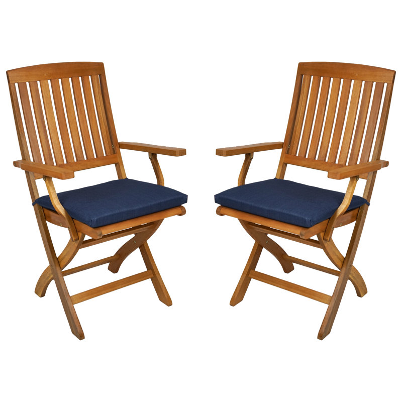 Coussin de chaise adirondack intérieur/extérieur, Bleu
