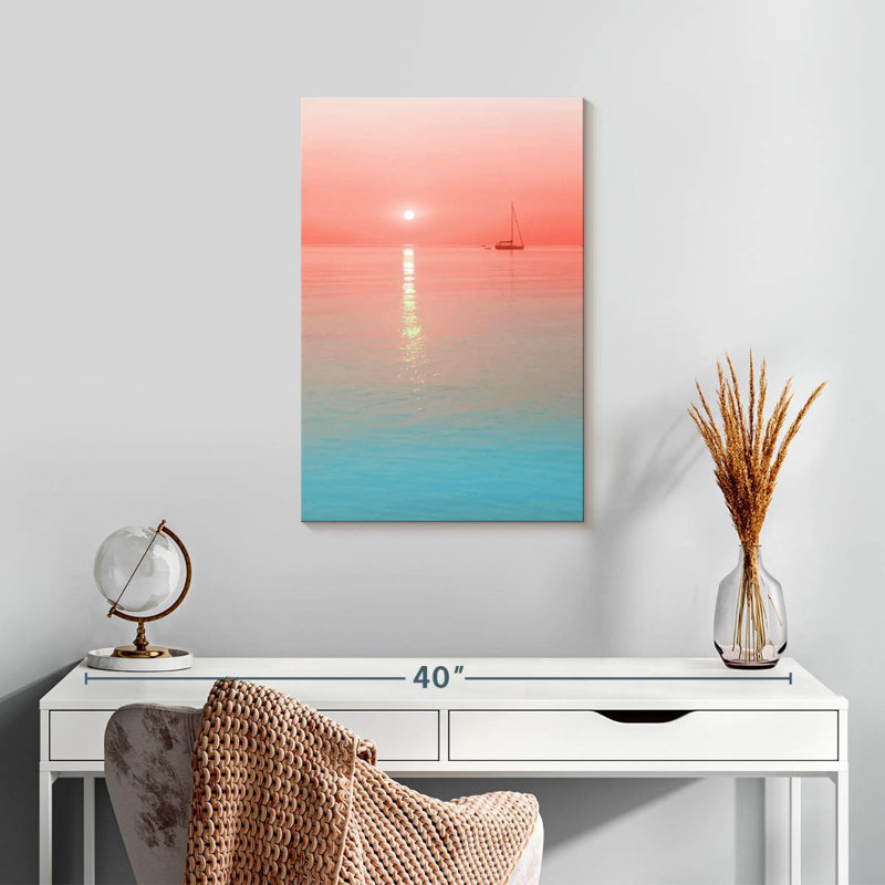 Gillard Coral Sea Sunrise, H 24 po x l 16 po