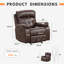 Fauteuil inclinable manuel Carey