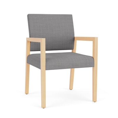 Brooklyn Waiting Reception Guest Chair Wood Frame