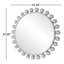 Asana Metal Round Wall Mirror-480761292