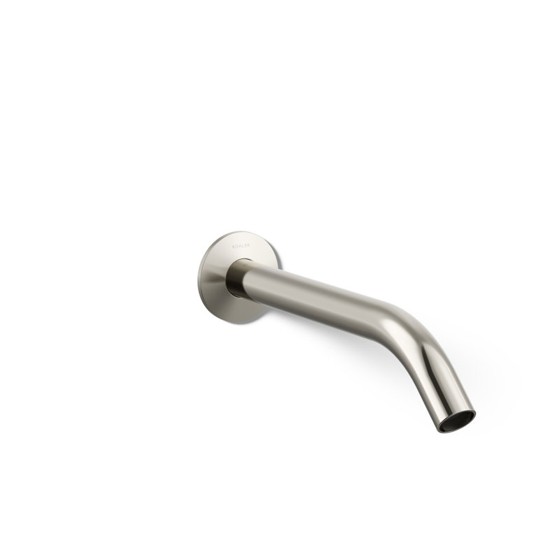Garniture de robinet de lavabo de salle de bain mural Composants, Nickel poli éclatant