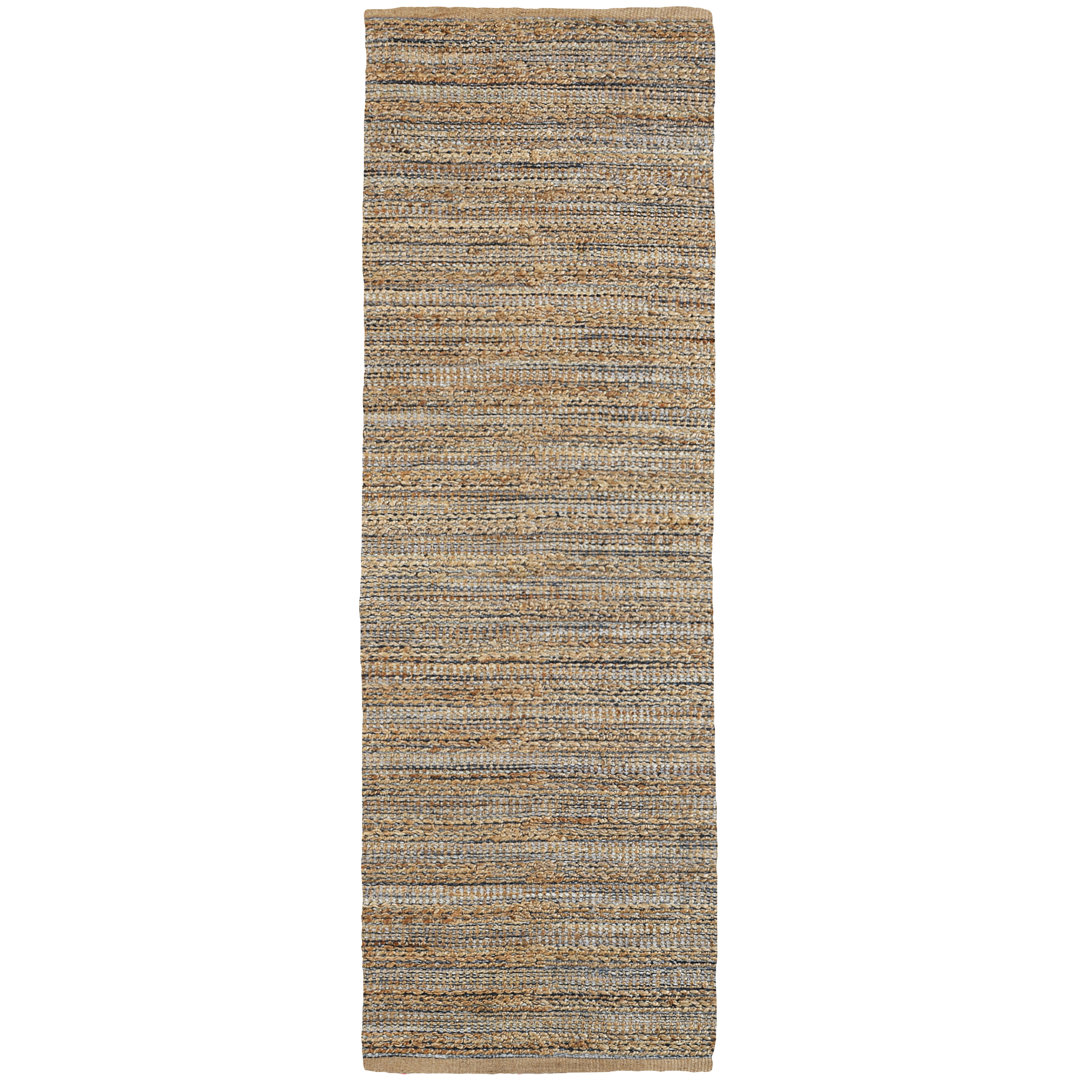 Contemporary Handwoven Natural Jute And Chenille Area Rug Foundry Select Rug 