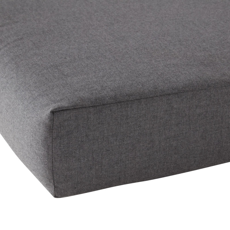 Outdoor Deep Seat Sunbrella Fabric Cushion Set, Cast Slate