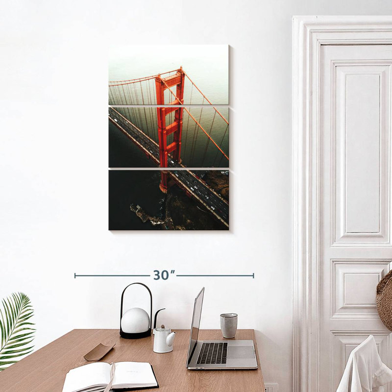 Lilie Golden Gate Tower View, 32" H x 20" W