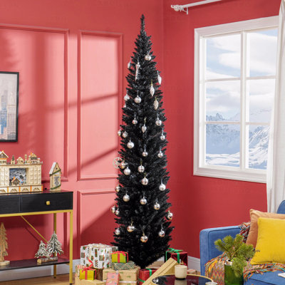 Arbre de Noël artificiel 8 pi, 618 pointes réalistes, base en plastique