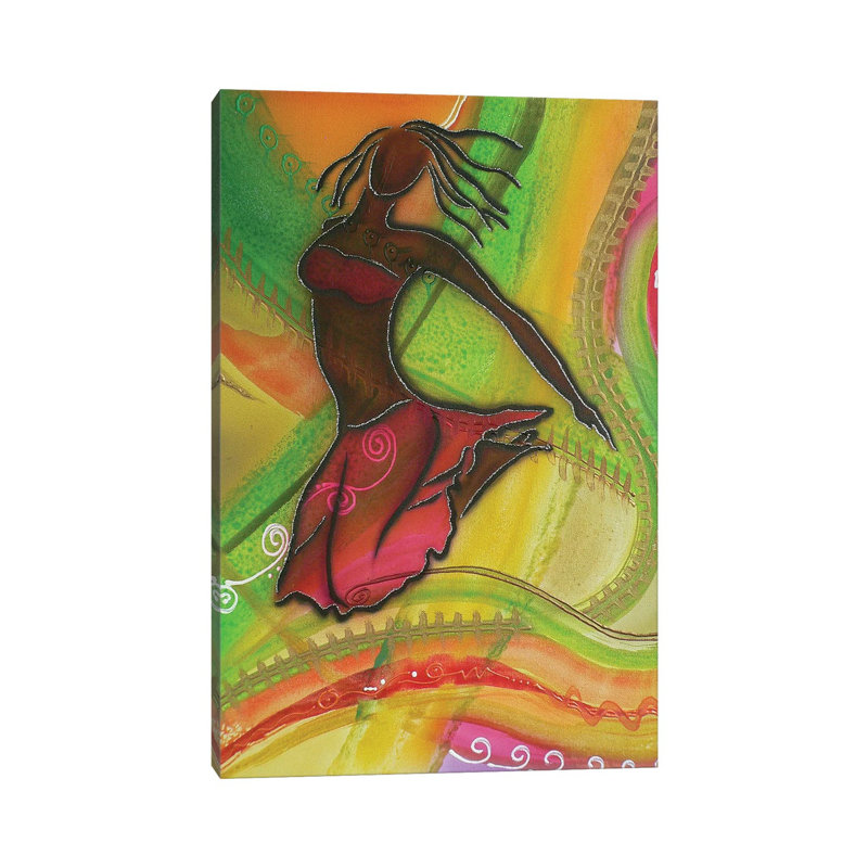 Lift off 1 Piece Wrapped Canvas Painting, 45.72cm H x 30.48cm W x 1.905cm D