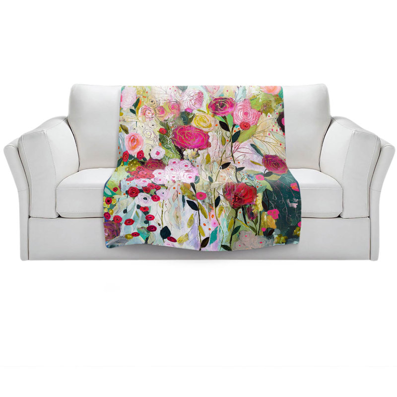 Hand Woven Throw Blanket, 68" x 80"