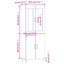Menka 69.5cm Sideboard-407511243