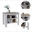 Kitchen Island Antibacterial, Three Shelves, Four Legs-1194581692