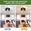 11 po Plafonnier encastré noir 2 lumières Farmhouse avec capuchon rotatif (paquet de 2)-384979761-384979762