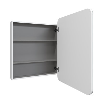 One Door MDF Square Shape Medicine Cabinet