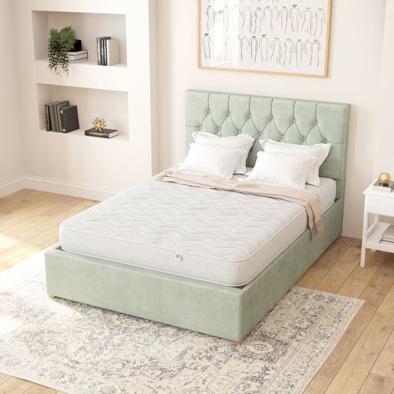 Quana 17 Stories Open Coil Mattress, Single (3')