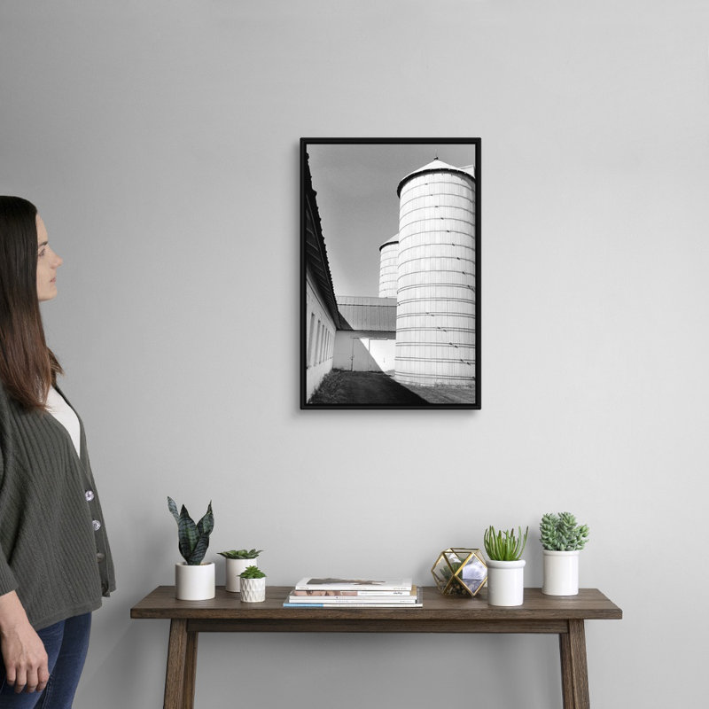 « Farm Life III » par Laura DeNardo-reproduction de photo, Cadre noir, H 20 po x l 14 po x P 1,75 po